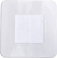 "ReliaMed Sterile Composite Barrier Transparent Thin Film Dressing with a Non-Adherent Island Pad  4