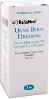 "ReliaMed Latex-Free Unna Boot Dressing 3"" x 10 yds."