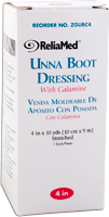 "ReliaMed Latex-Free Unna Boot Dressing with Calamine 4"" x 10 yds."