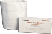 "ReliaMed 3-Panel Abdominal Binder with Adjustable Velcro 9"" Wide 46"" - 62"""