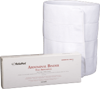 "ReliaMed 4-Panel Abdominal Binder with Adjustable Velcro 12"" Wide 30"" - 45"""