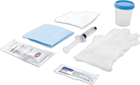 Cardinal Foley Catheter Insertion Tray with 10 mL Pre-Filled Syringe