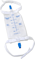 Cardinal Health Standard Leg Bag with Twist Valve, 600 mL