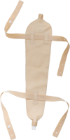 ReliaMed Reusable Straight-Port Leg Bag with Twist Valve, X-Large 44 oz.