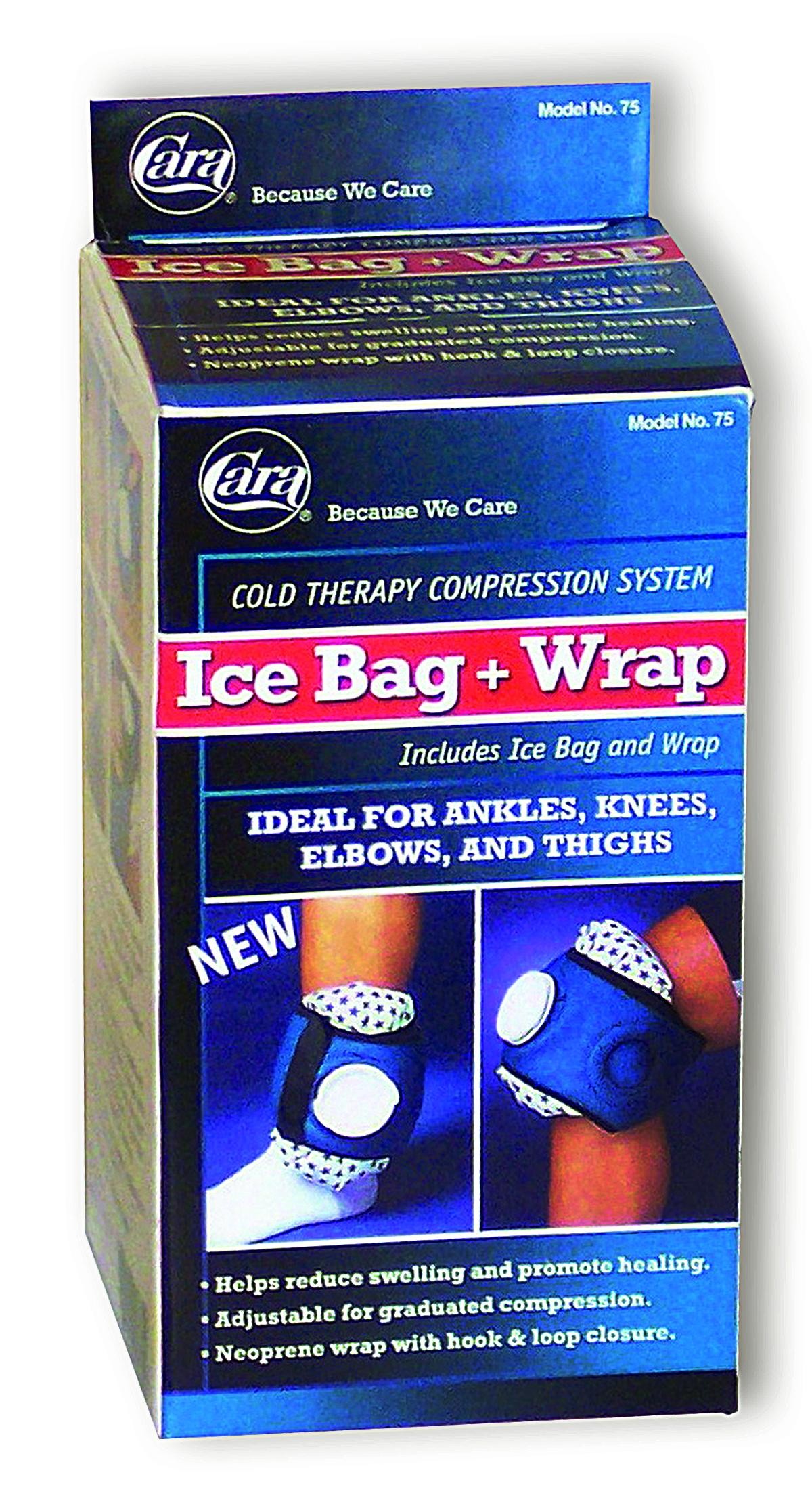 Cold Therapy Compression Wrap with Ice Bag