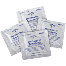 "Textured Antiseptic and Cleansing Towelette 5"" x 7"""