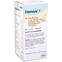 Chemstrip 7 Urine Reagent Test Strip (100 count)