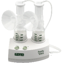 Purely Yours Breast Pump with 2 Bottles Dual Kit