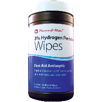 Pharma-C-Wipes 3% Hydrogen Peroxide First Aid Wipe