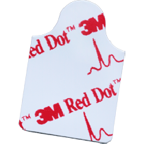 Red Dot Resting Electrode-Tab Style