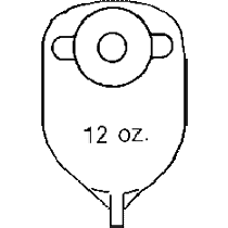 "Convex Urinary Pouch, Brief, 8"", 1/2"""