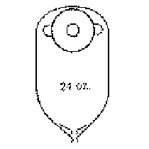 "1-Piece Post-Op Adult Urinary Pouch Precut Convex 3/4"" Round"