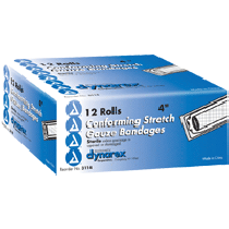 "Stretch Guaze Bandage 4"" x 4 yds., Sterile"