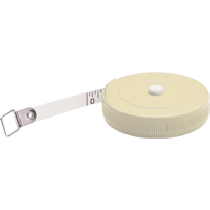 "Tape Measure, White 1/4"" X 60"". Rectractable,Each"