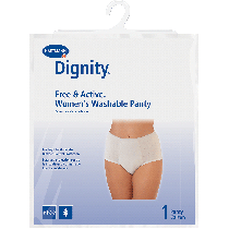 Free & Active Absorbent Washable Panties, X-Large