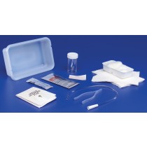 CURITY Red Rubber Closed Urethral Catheter Tray 14 Fr 1500 mL