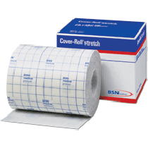 "Cover-Roll Stretch Non-Woven Bndg, 8"" X 10 Yds, Ea"