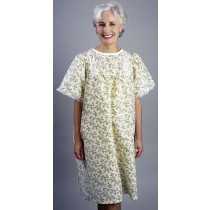 Snapwrap Deluxe Adult Gown, Yellow Floral