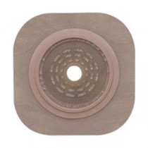 "New Image 2-Piece Cut-to-Fit Flat FlexWear (Standard Wear) Skin Barrier 1-1/4"" Opening, 1-3/4"" Fl