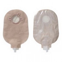 "New Image 2-Piece Urostomy Pouch 1-3/4"", Transparent."