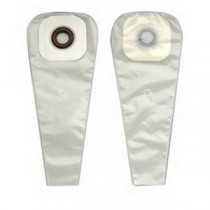 "1-Piece Drainable Pouch with Precut 7/8""  Barrier Opening, Pouch Size 1-1/4"" with Karaya"