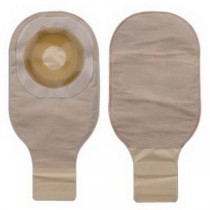 "Premier 1-Piece Drainable Pouch Precut 1-1/4"" with Flextend Barrier, Beige"