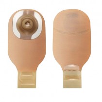 "Premier CeraPlus 1-Piece Convex Drainable Pouch Pre-Sized 7/8"" With Filter, Lock-N-Roll, Beige"