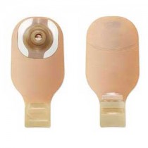 "Premier CeraPlus 1-Piece Convex Drainable Pouch Pre-Sized 1"" With Filter, Lock-N-Roll, Beige"