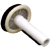"Uro-Con Texas-Style Male External Catheter with 2"" Tube, Large 35 mm"