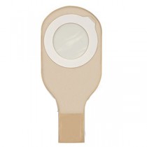 "Esteem synergy 2-Piece Straight Drainable Pouch 3-1/2"" Extra Large Stoma Opening, Opaque"
