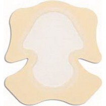 "Versiva XC Adhesive Gelling Foam Dressing 8"" x 7"" Heel Shape"