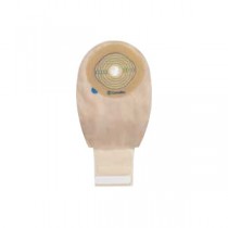 "Esteem + Moldable One-Piece Drainable Pouch w/ InvisiClose, Stomahesive, 12"" Transparent, 1-1/8"" 