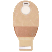 "Natura + Drainable Pouch with InvisiClose and Filter, Transparent, Standard 45mm, 1-3/4"""