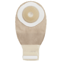 "Esteem + Convex One-Piece Drainable Pre-Cut Pouch w/""visiClose, Durahesive, 12"" panel Opaque, 3/4