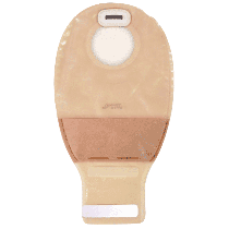 "Esteem Synergy + Drainable Pouch with InvisiClose and Filter, Transparent, Medium, 12"""