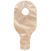 "Natura 2-Piece High Output Drainable Pouch with Filter, 1-3/4"" Flange, 14"" Length"