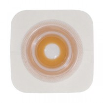 "Natura Moldable Durahesive Skin Barrier Accordion Flange with Hydrocolloid Flexible Collar, Opening