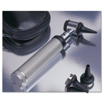 Diagnostic Economy Standard Otoscope, 2.5V German Lamp, 3X Lens, Bayonet Locking Head, Satin Finish 