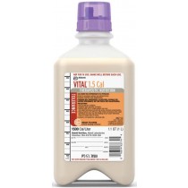 Vital 1.5 Cal Ready to Hang with Safety Screw Connector, 1,000 mL, Institutional
