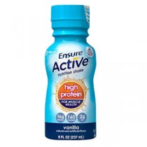 Ensure Active High Protein for Muscle Health Vanilla, 8 oz. Bottle, Retail