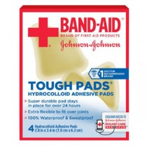 "J & J Band-Aid First Aid Tough Pads 2.8"" x 2.4"""