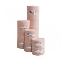 "Cardinal Health Elastic Bandage with Clip Closure, 3"" x 5 yds Stretched, Non-Sterile"