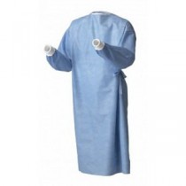 Standard Sterile-Back Surgical Gown, Large, Disposable
