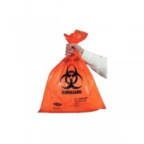 "Biohazard Bags 25"" x 35"", Orange Autoclavable"