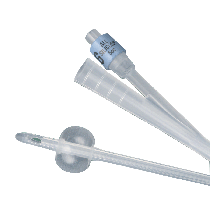 BARDIA 2-Way 100% Silicone Foley Catheter 22 Fr 30 cc