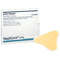 "Replicare Ultra Advanced Hydrocolloid Alginate Dressing 7"" x 8"" Sacrum"