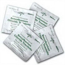 "Antiseptic and Cleansing Towelettes 5"" x 7"""