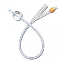2-Way Silicone Foley Catheter 24 Fr 30 cc