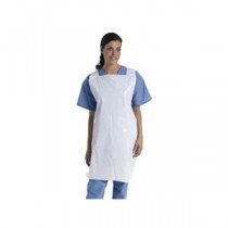 "Protective Poly Disposable Apron 24"" x 42"""