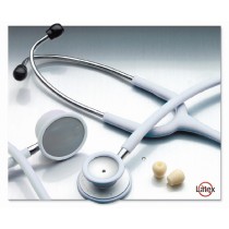 Adscope 609 2-HD Stethoscope, Frosted Glacier, Aluminum
